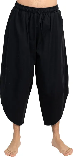 Homespun Cotton Harem Pants