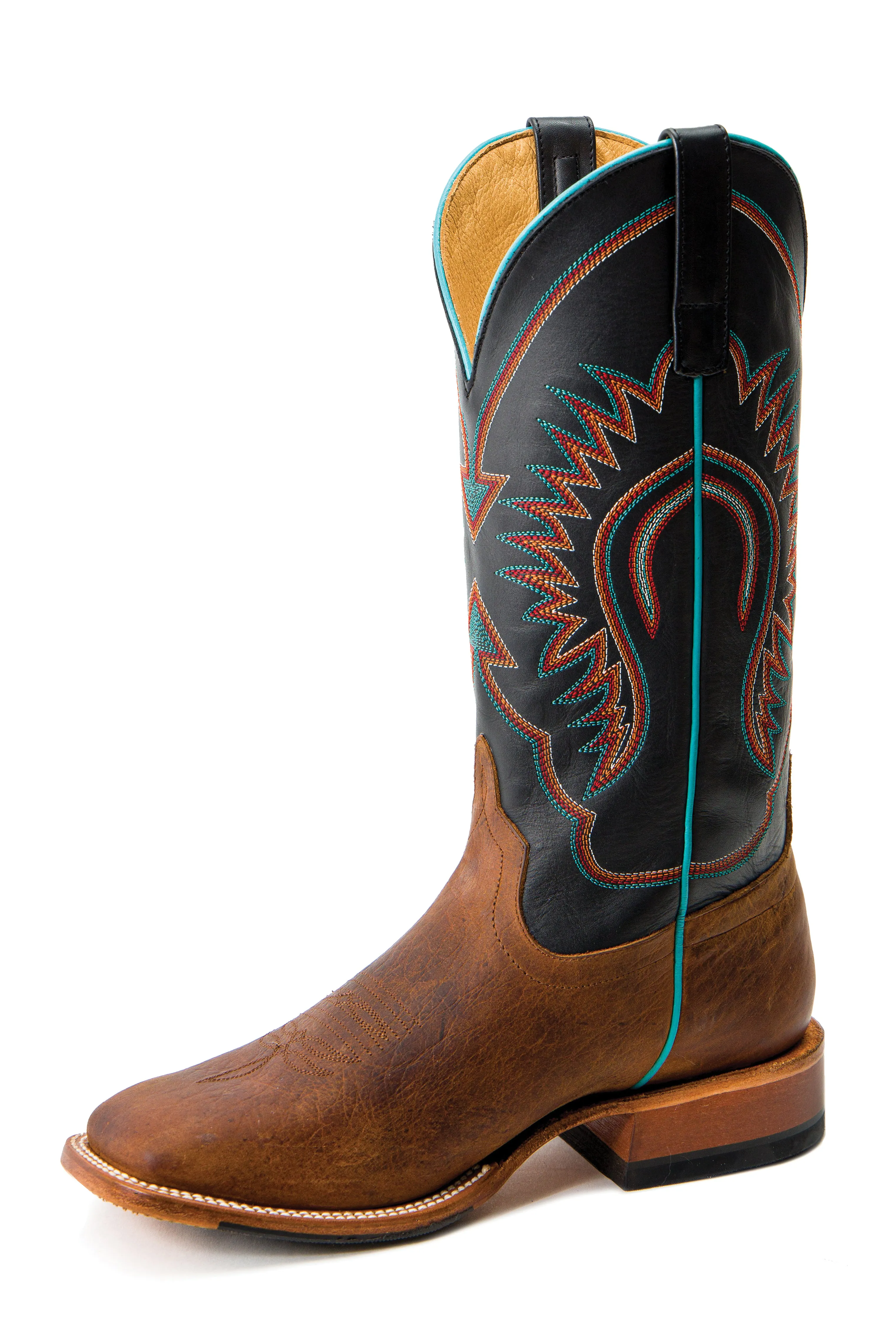 Horse Power Men's Distressed Bison Square Toe Boot