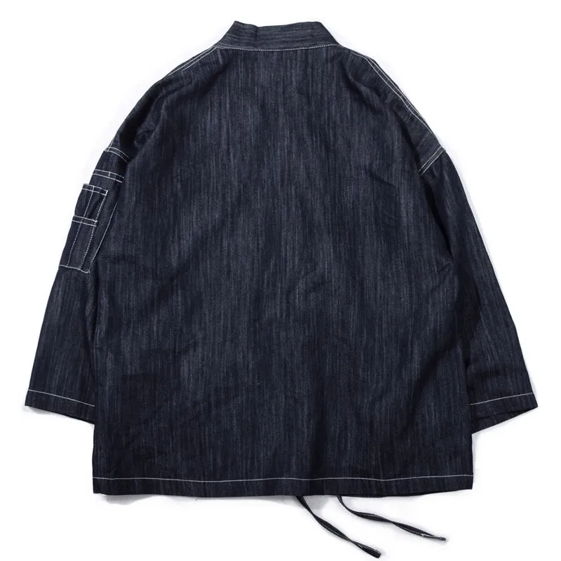 Japanese Denim Haori Jacket