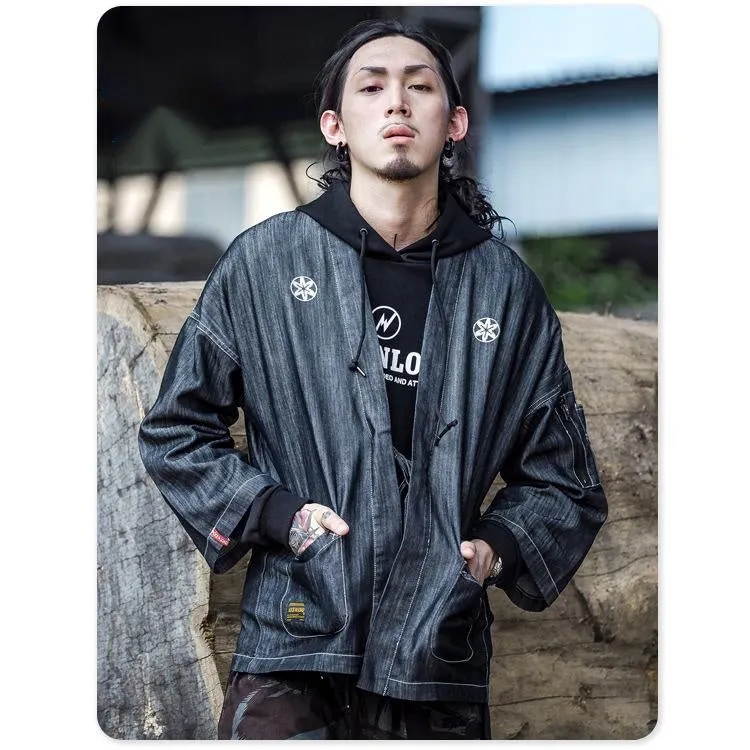 Japanese Denim Haori Jacket