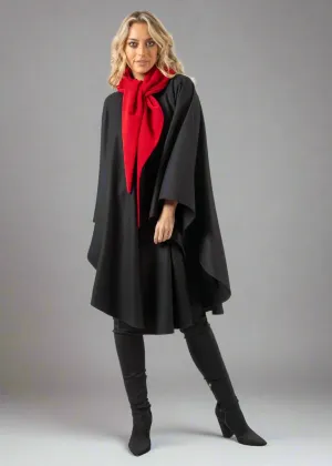 Jimmy Hourihan Cape with Velvet Trimmed Convertible Hood
