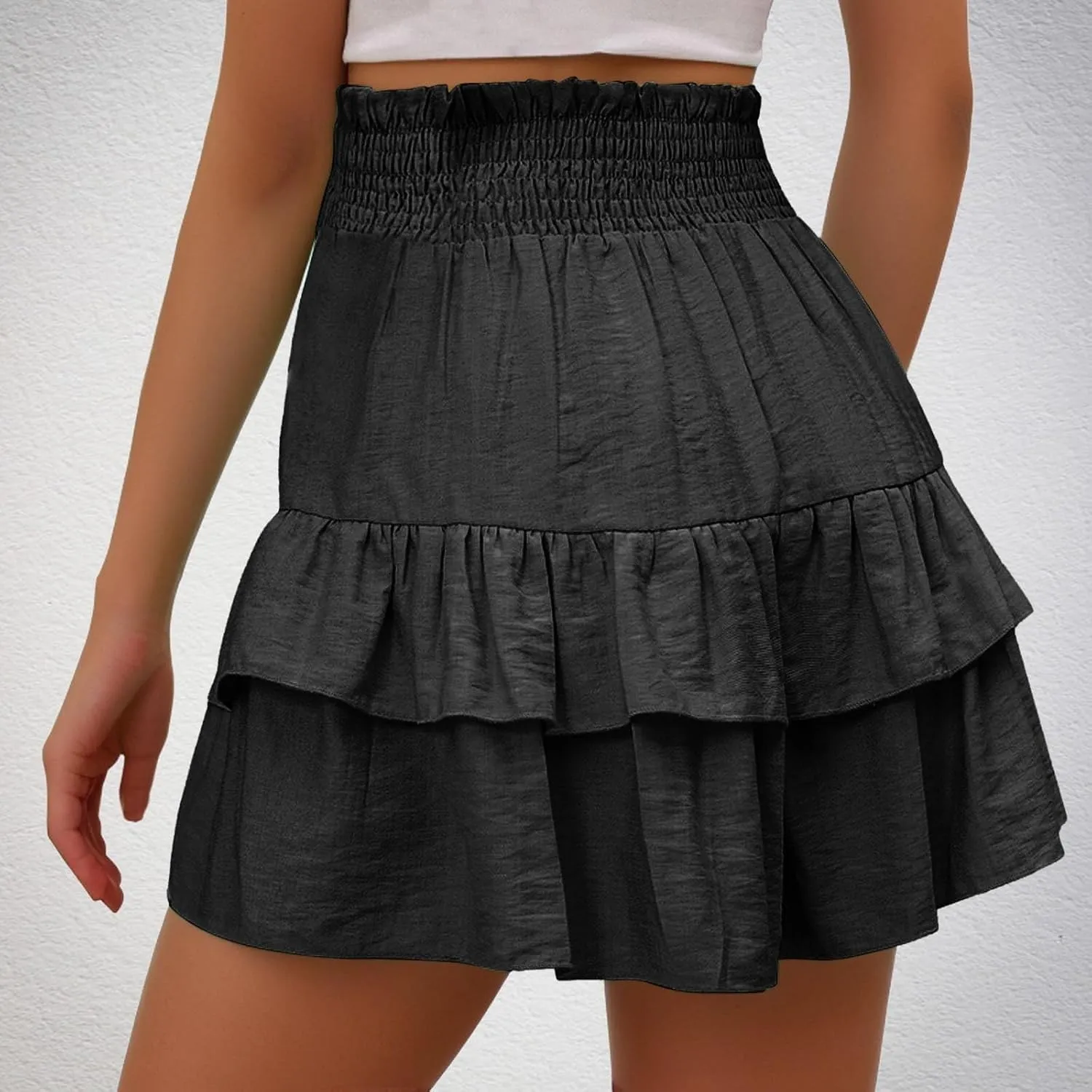 LCMTWX Flowy Shorts Shorts Casual Summer Comfy Athletic Shorts Elastic Running Shorts Flowy Shorts Biker Shorts Women