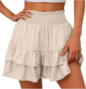 LCMTWX Flowy Shorts Shorts Casual Summer Comfy Athletic Shorts Elastic Running Shorts Flowy Shorts Biker Shorts Women