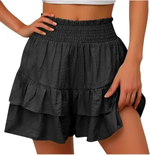 LCMTWX Flowy Shorts Shorts Casual Summer Comfy Athletic Shorts Elastic Running Shorts Flowy Shorts Biker Shorts Women