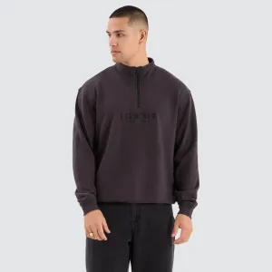 Lee Baggy Zip Sweater Black
