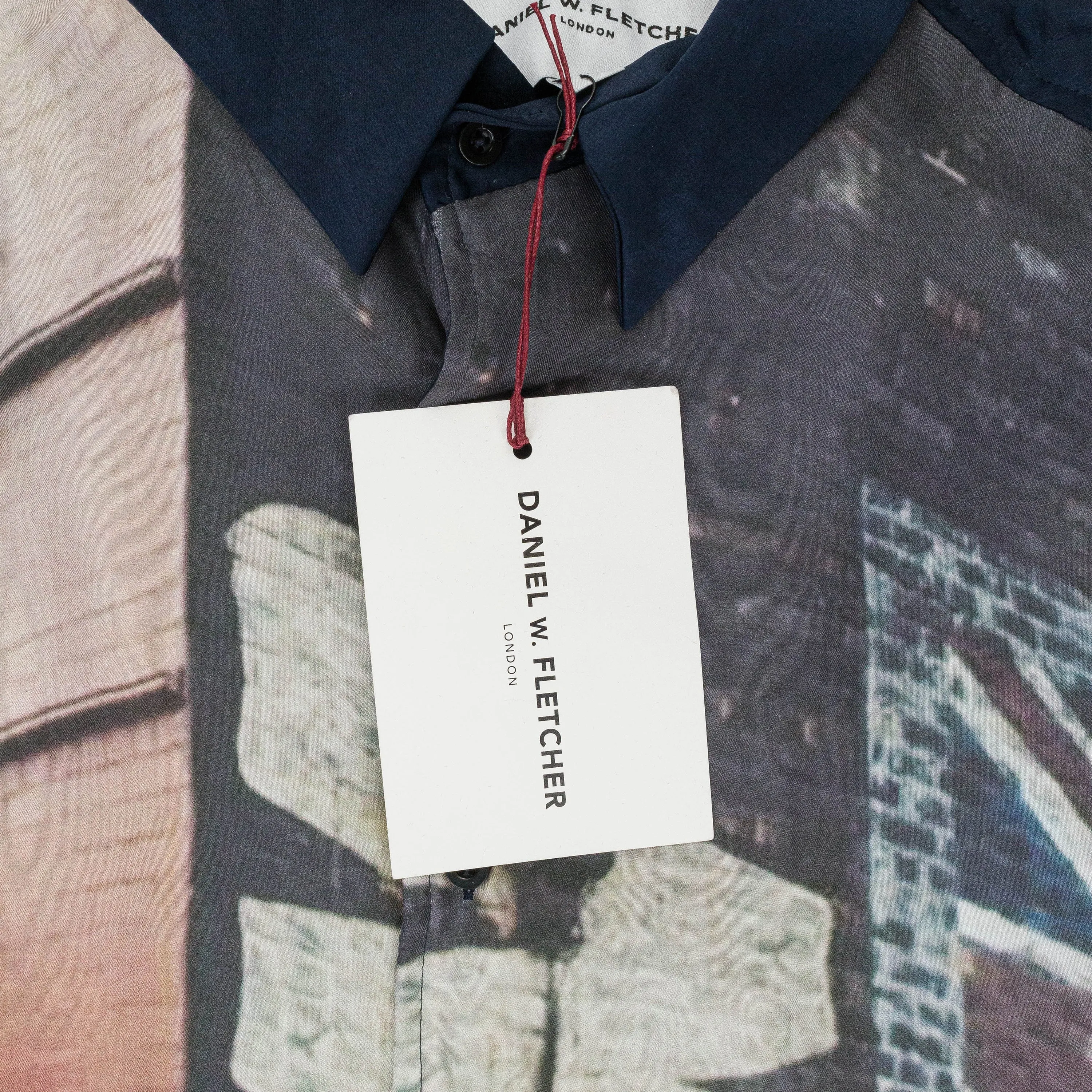 LIVERPOOL NAVY CASUAL BUTTON-DOWN SHIRT