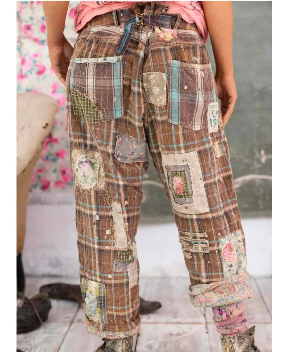 Magnolia Pearl Miner Pant Madras Espresso