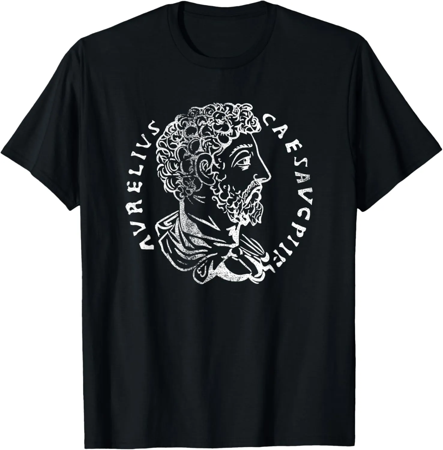 Marcus Aurelius Stoic Ancient Roman Coin Collecting T-Shirt