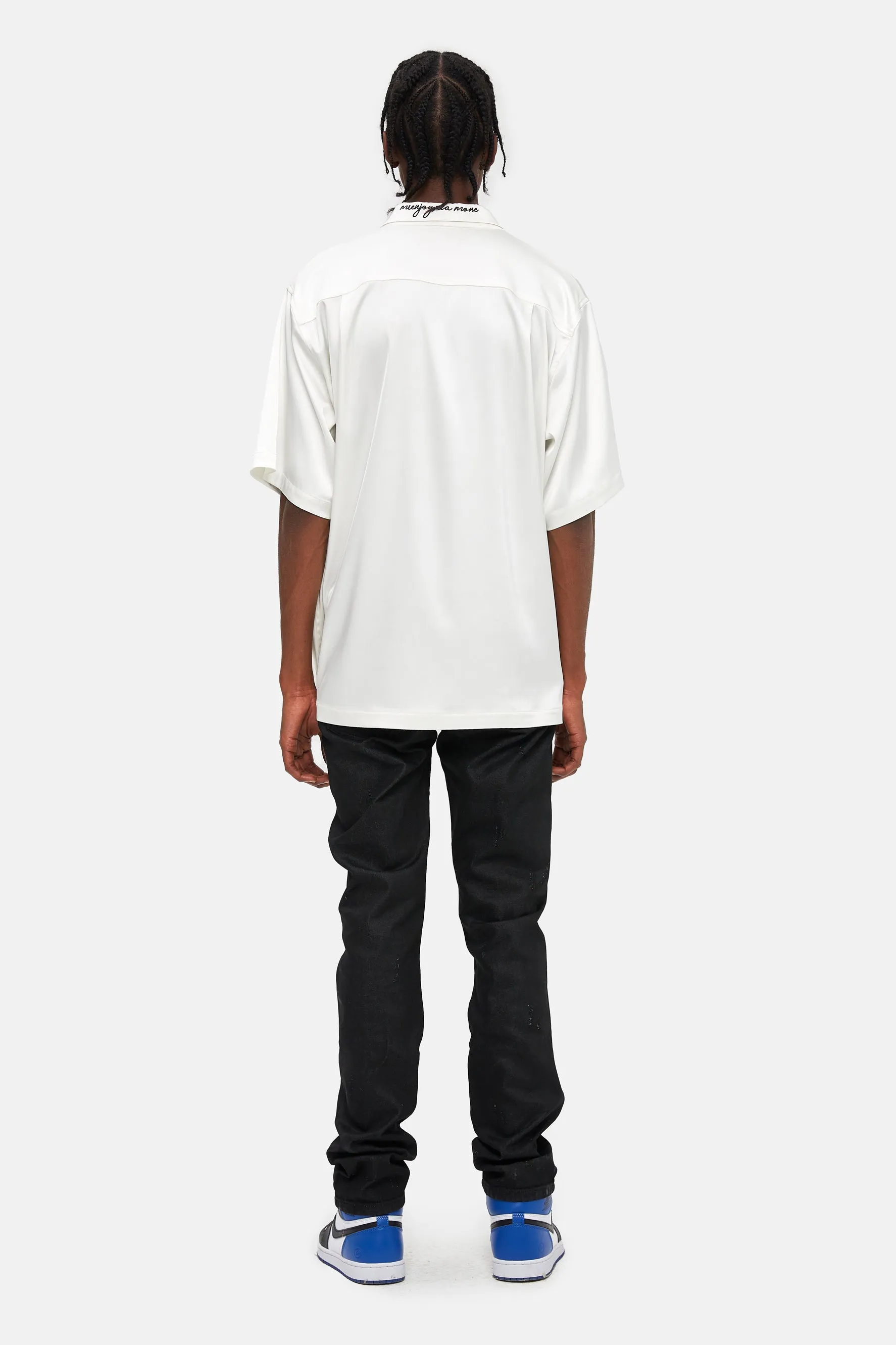 MEDM EMBROIDERED LOGO SHIRT