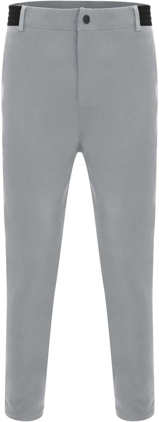 Mens 2023 Chinos Dress Pants Basic Solid Color Sweatpants Slim Fit Stretch Flat-Front Golf Pants Casual Travel