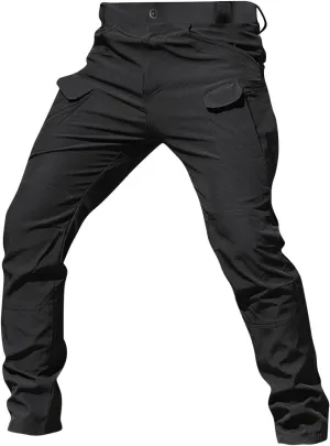 Mens Fall Fashion Hiking Tactical Pants Sweatpants Cargo Pants for Men City Special Service Pants with Pockets