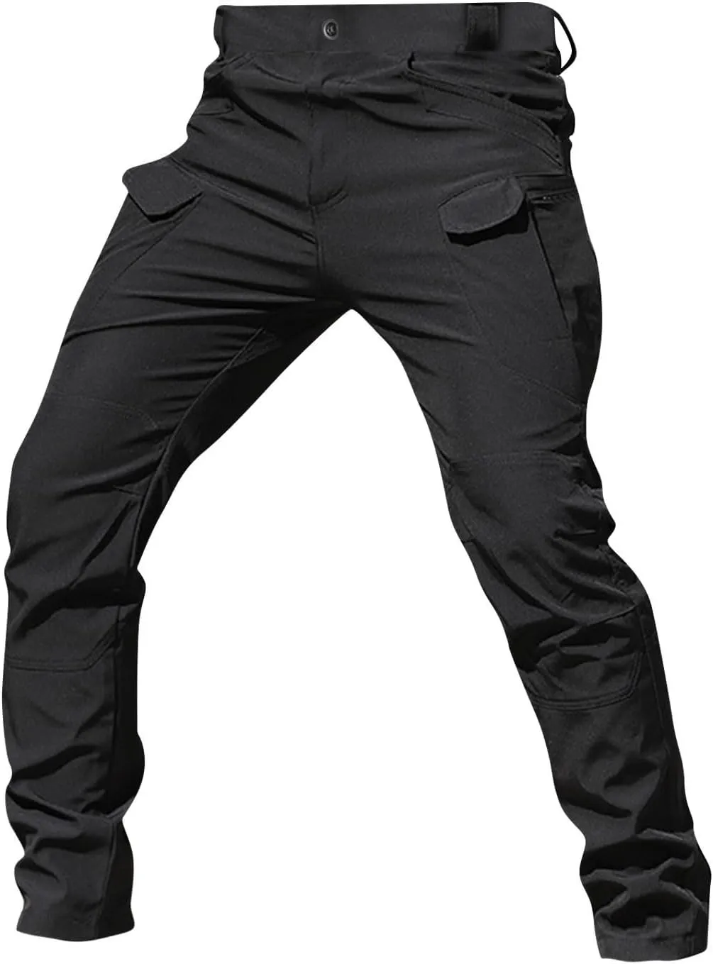 Mens Fall Fashion Hiking Tactical Pants Sweatpants Cargo Pants for Men City Special Service Pants with Pockets