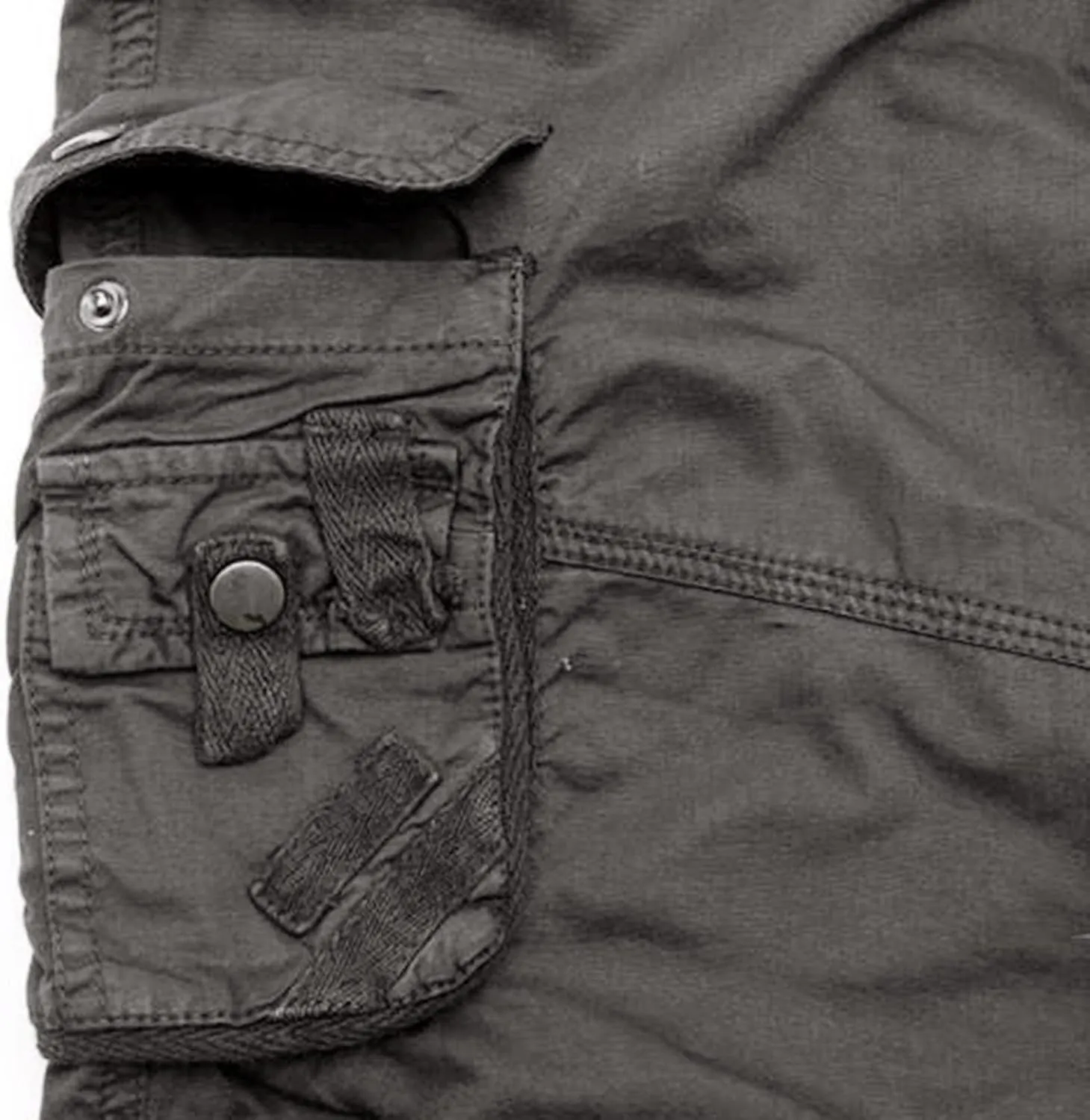 Mens Khaki Shorts Shorts Multi Pocket Comfortable Lightweight Casual Fashion Sports Shorts Cargo Jeans for Men Khaki