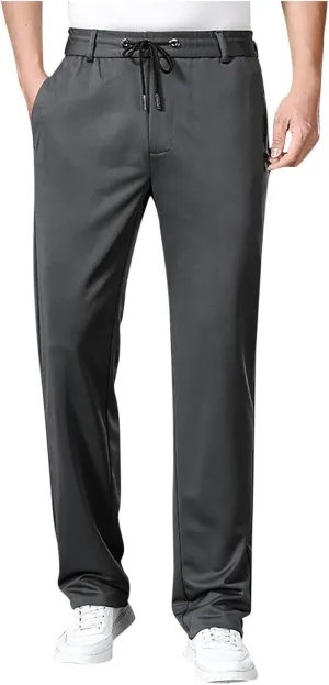 Men's Lightweight Jogging Pant Lounge Work Joggers Relaxed Fit Sports Casual Sweatpant Cuffed Sweat Pants