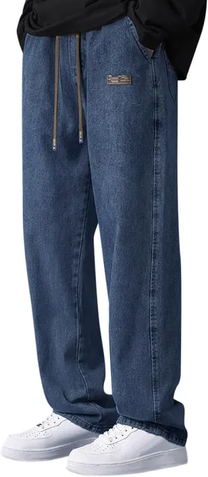 Men's Pants Autumn Pants for Men Casual Lightweight Men's Slim-Fit Casual Stretch Chino Pant Wide Leg Pants for Men