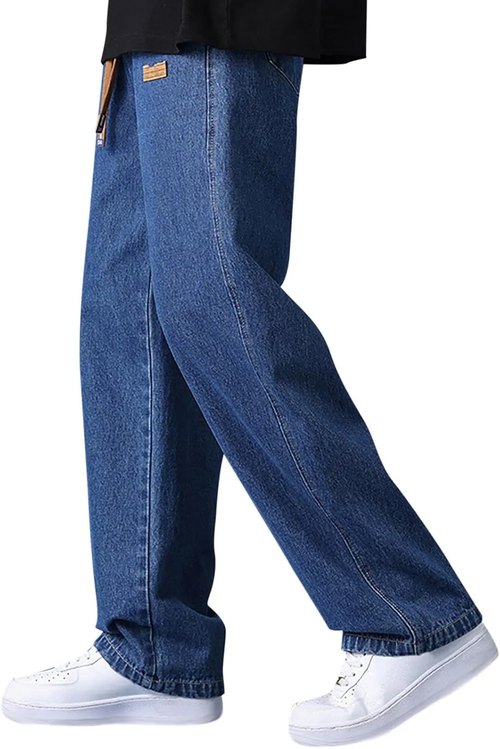 Men's Pants Autumn Pants for Men Casual Lightweight Men's Slim-Fit Casual Stretch Chino Pant Wide Leg Pants for Men