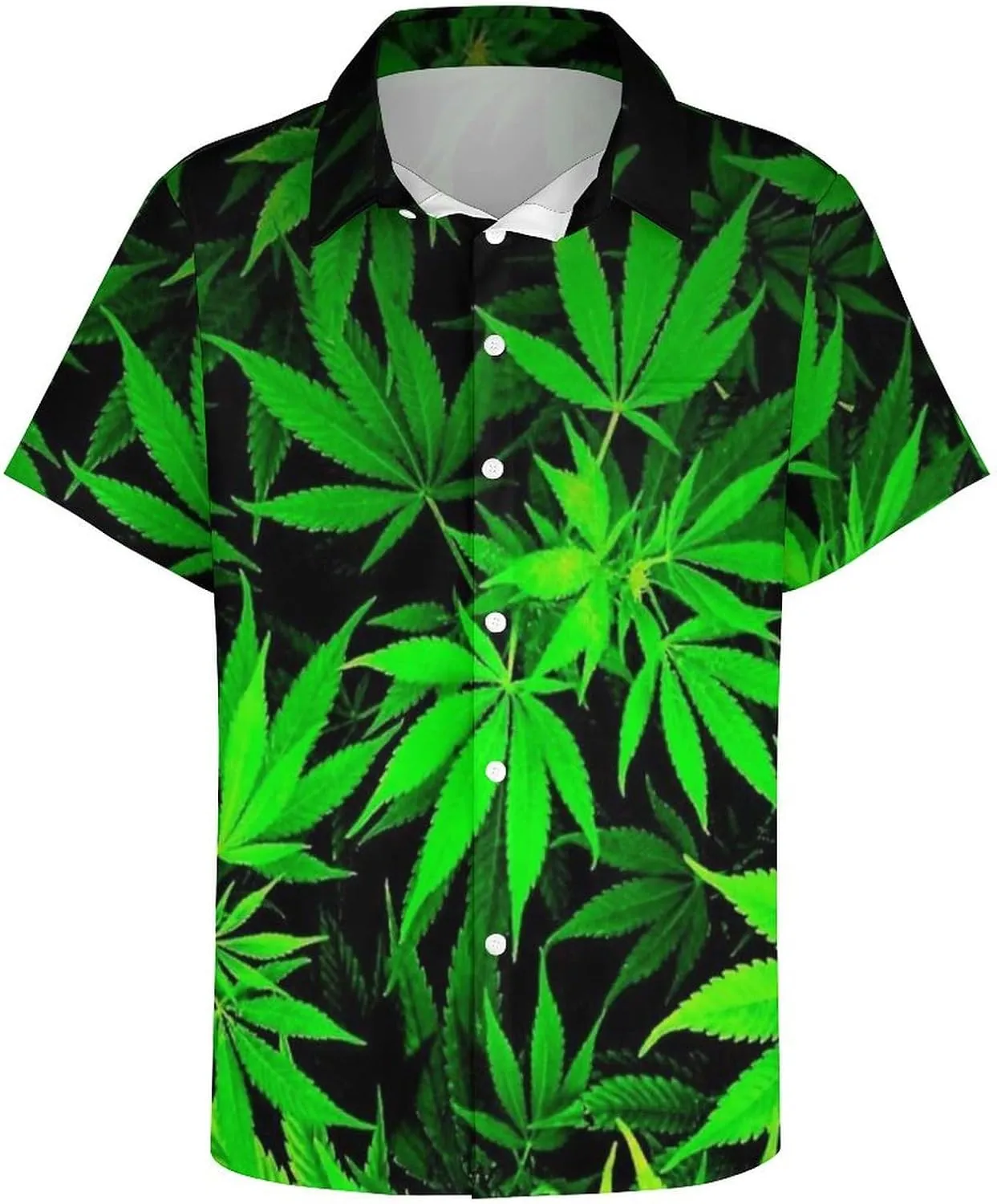 Men's Short Sleeve Shirt Business Casual Button Down Shirts
