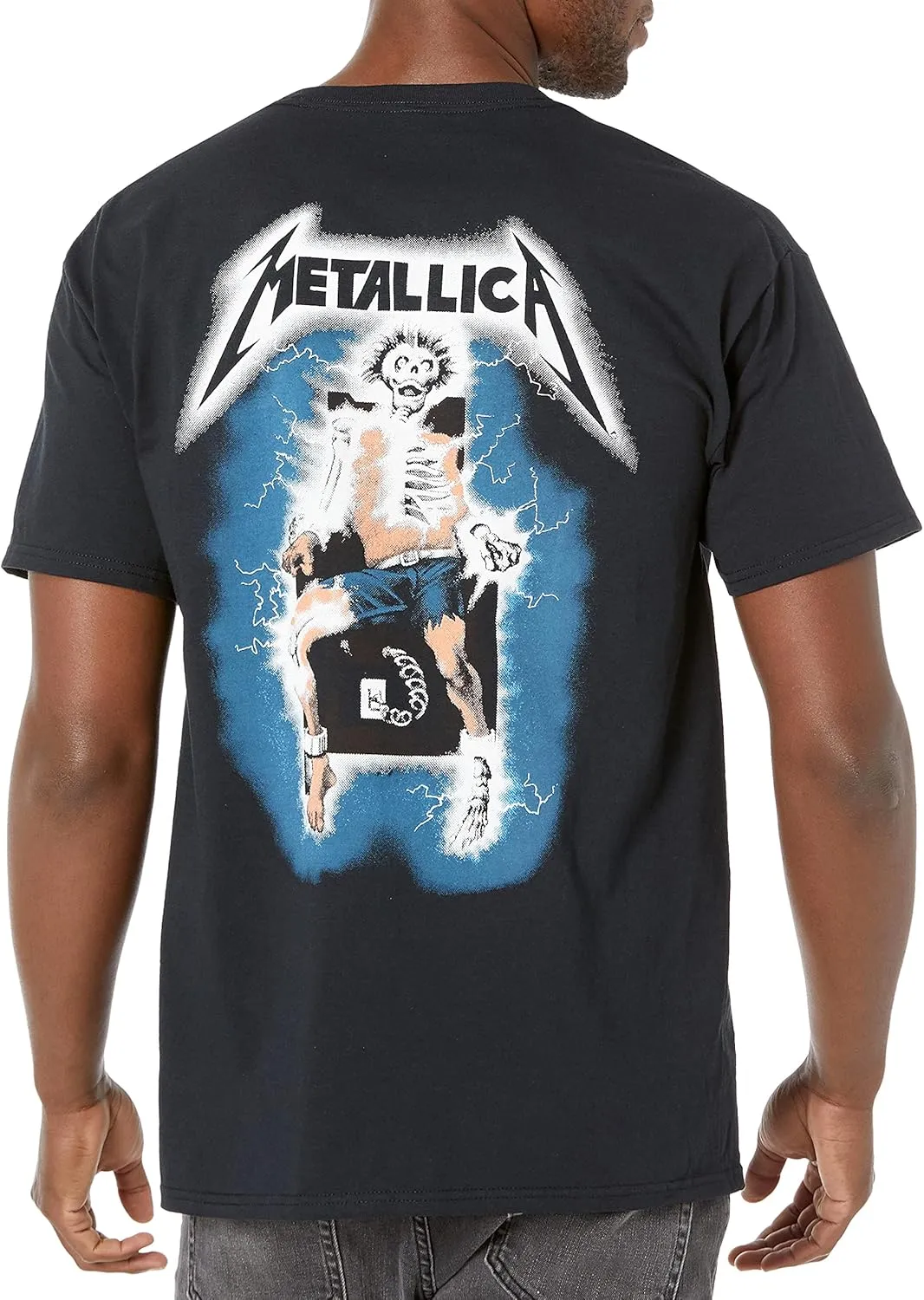 Metallica Unisex-Adult Standard Ride The Lightning T-Shirt