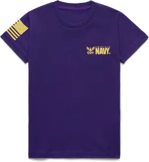 OODA Kids U.S. Navy T-Shirt 100% Organic Cotton