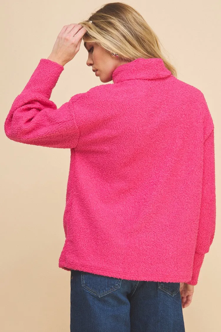 Pink Be Grateful Sweater - Final Sale
