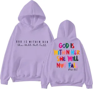 Pink Graphic Hoodie For Women 2024 Cute Preppy Hoodies Teen Girls Oversized Sweatshirt Y2k Drawstring Pullover With Pockets