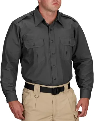 Propper Men's Long Sleeve Tactical Shirt, Khaki, Large Long