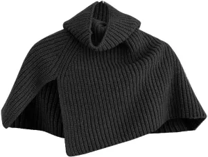 Pullover Scarf Knit Turtleneck Shawl Wrap Shrug Detachable Sweater Collar Winter Warm Neck Warmer Shawl Cape Cloak Shawl