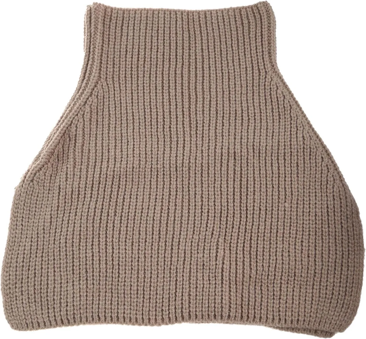 Pullover Scarf Knit Turtleneck Shawl Wrap Shrug Detachable Sweater Collar Winter Warm Neck Warmer Shawl Cape Cloak Shawl
