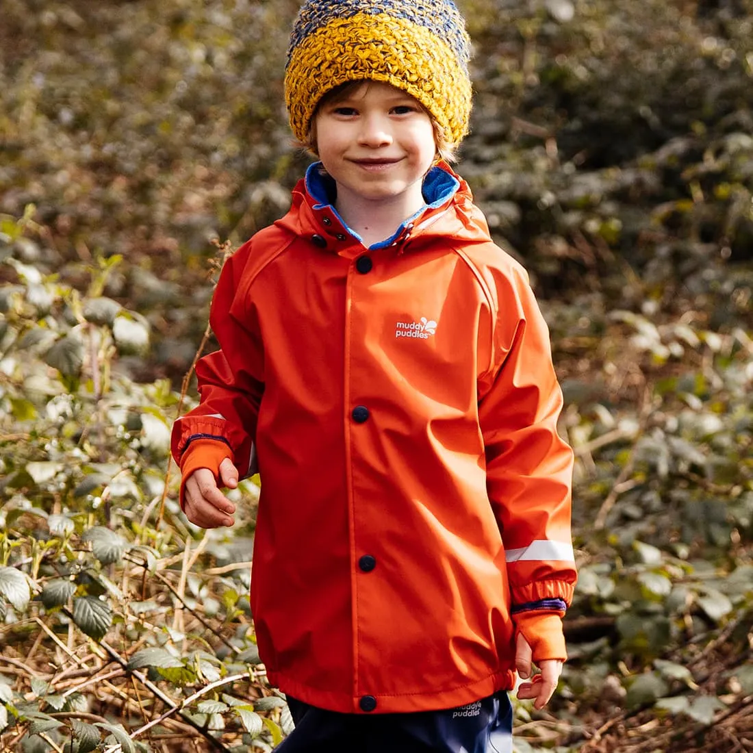 Rainy Day Waterproof Jacket Red