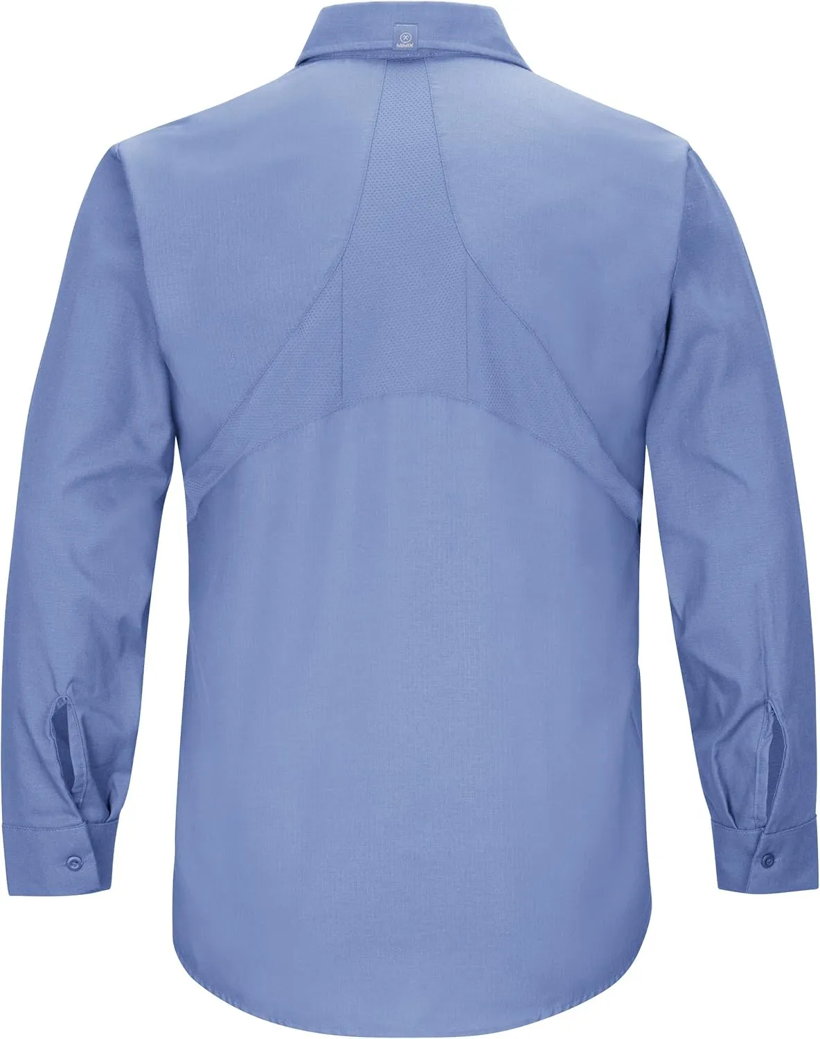 Red Kap Men's Long Sleeve Work Shirt with Mimix