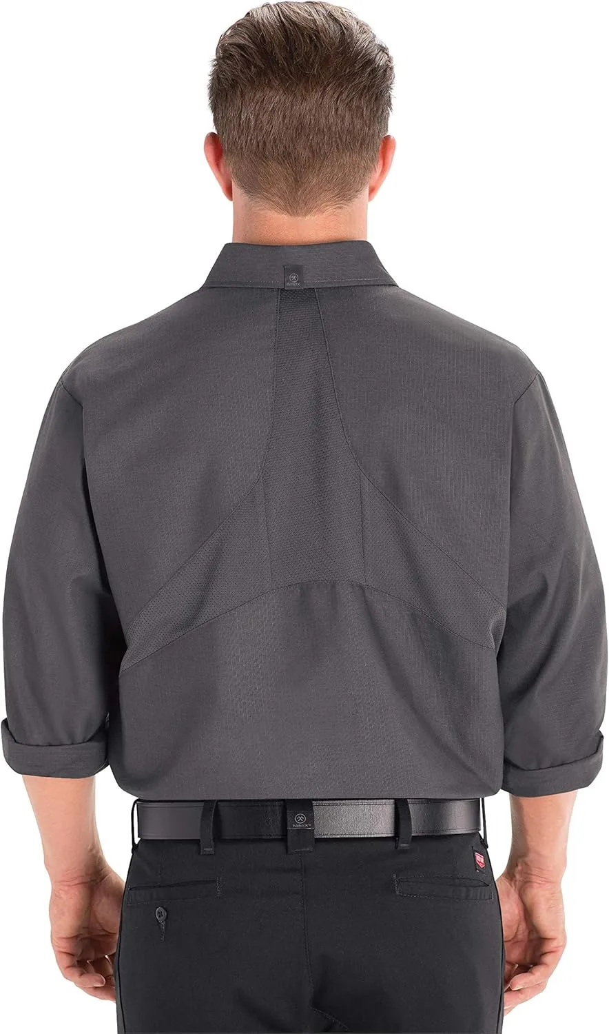 Red Kap Men's Long Sleeve Work Shirt with Mimix