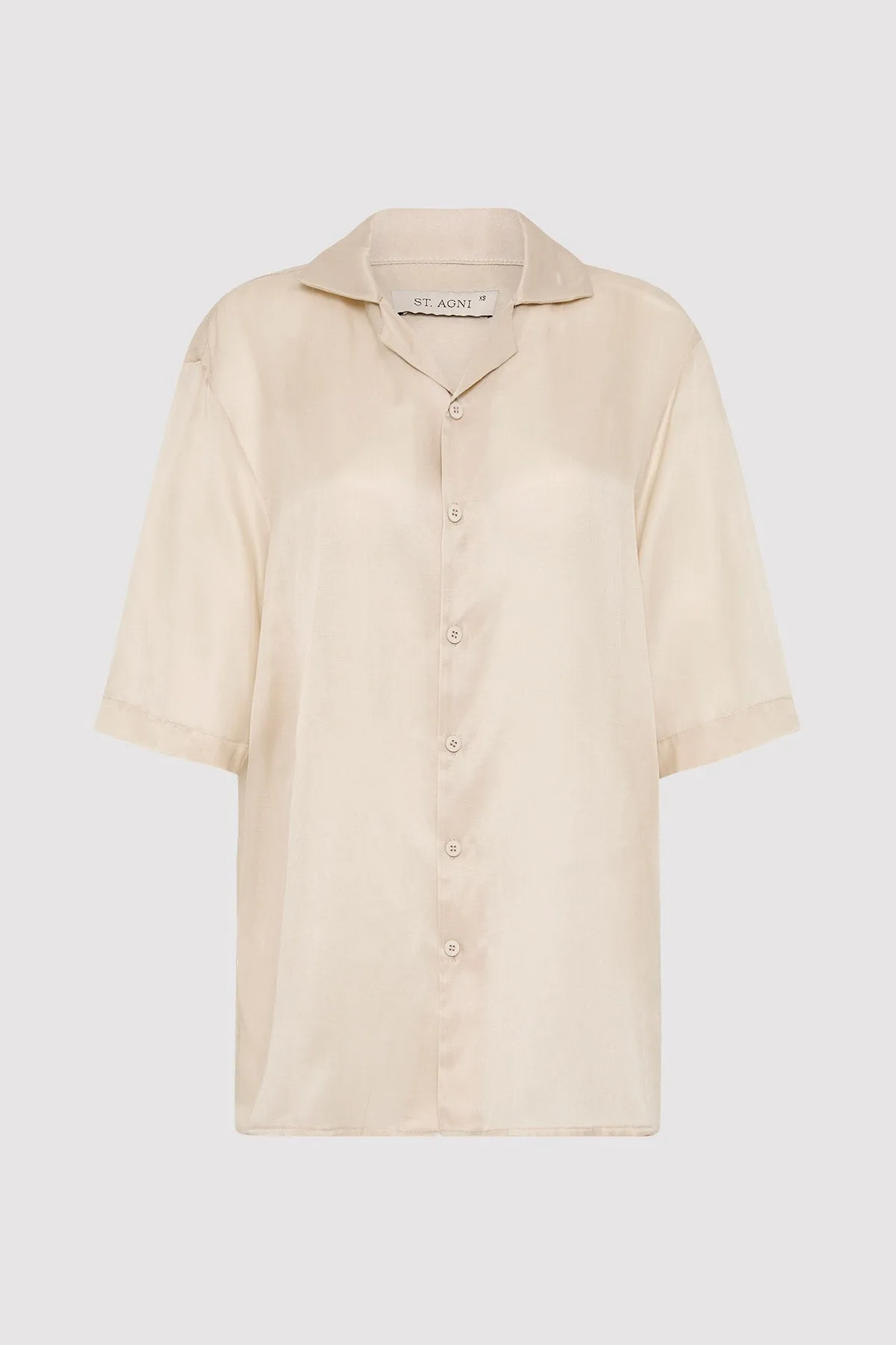 Relaxed Collar Shirt - Birch