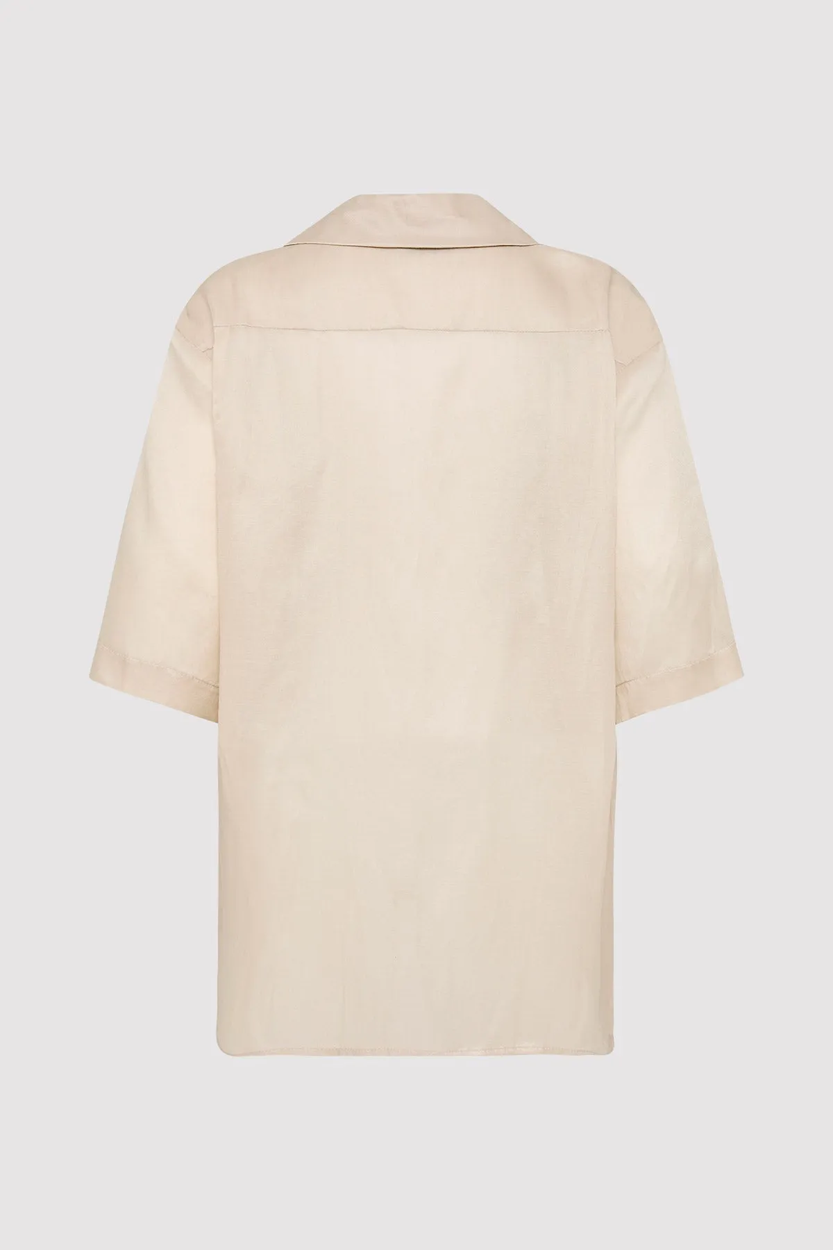Relaxed Collar Shirt - Birch