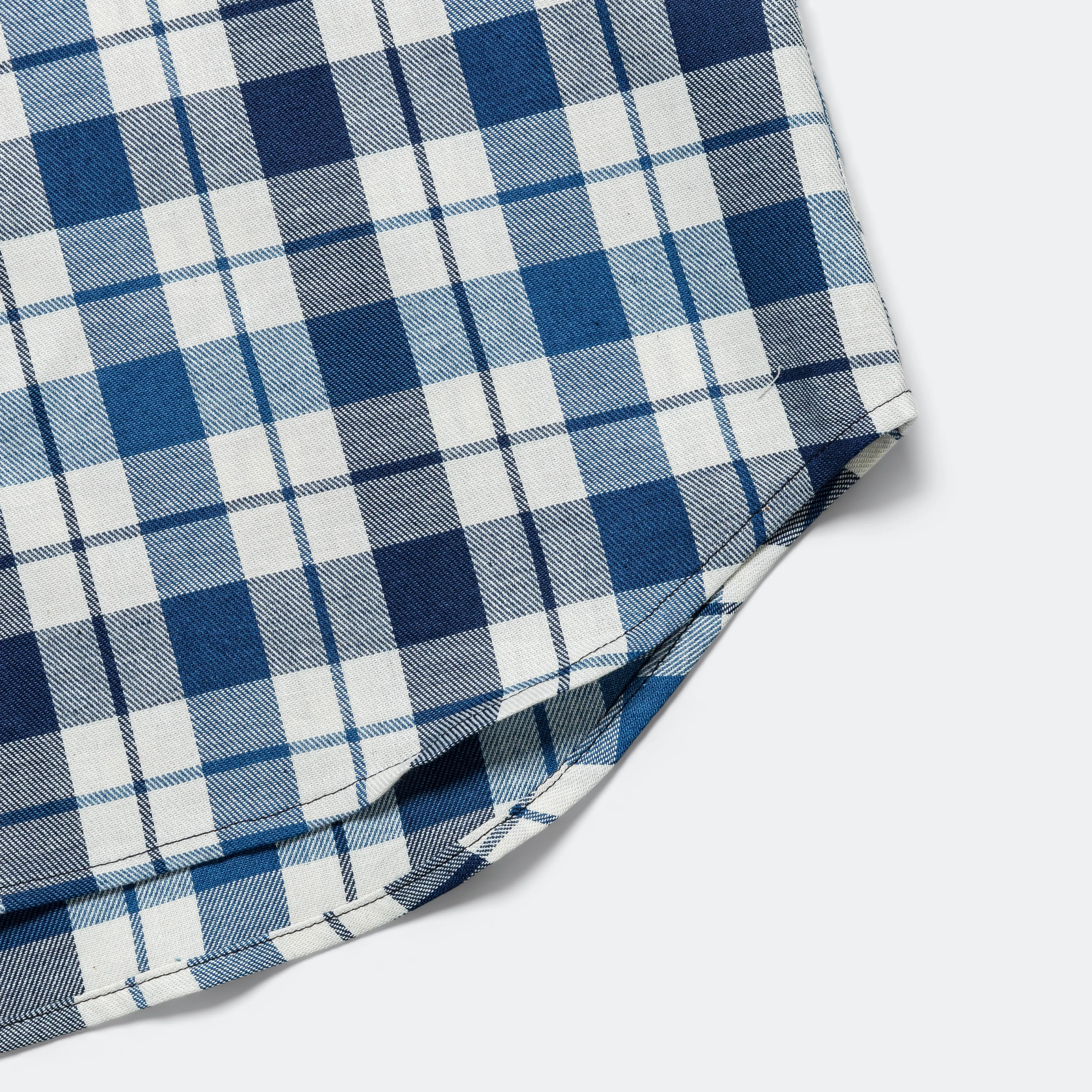 Relaxed Shirt - Blue Plaid