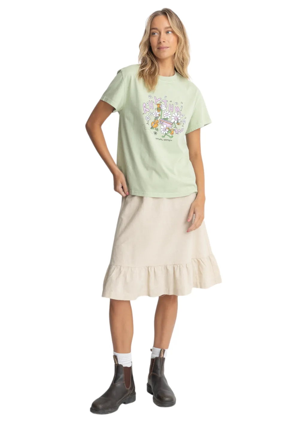 Rhythm - Harmony Band T-Shirt - Green