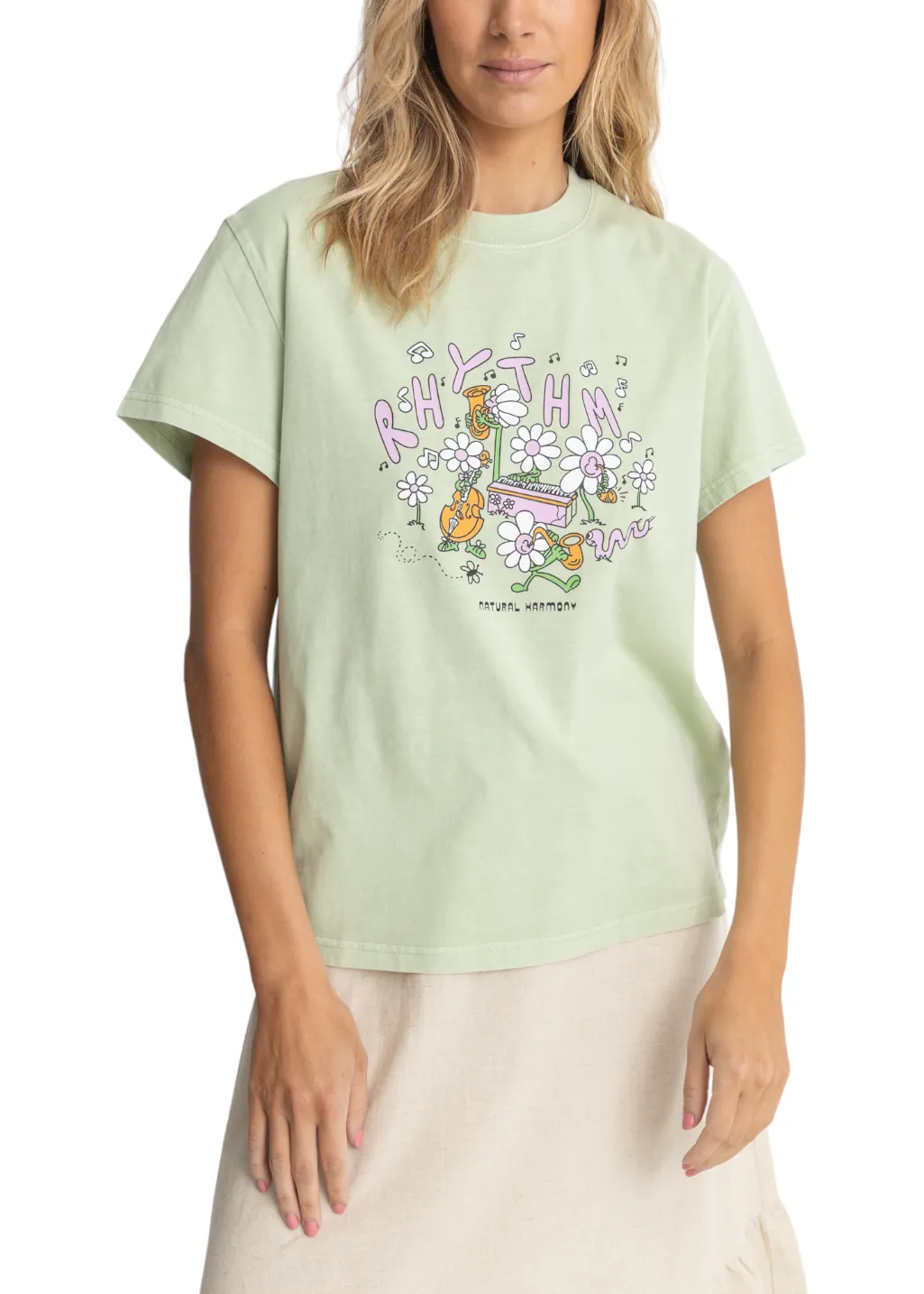 Rhythm - Harmony Band T-Shirt - Green