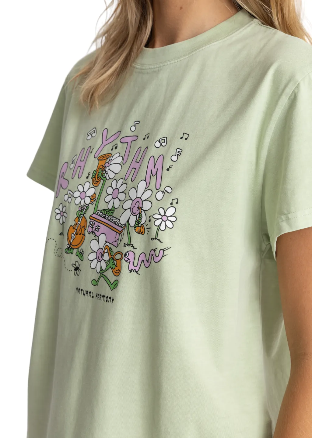 Rhythm - Harmony Band T-Shirt - Green