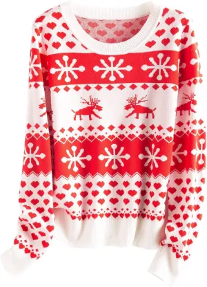 SANGTREE Women's Crewneck Soft Knit Pullover Sweater