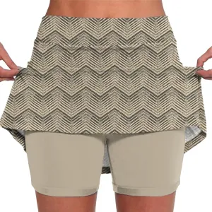 Skorts for Women Summer Tennis Elastic High Waisted Athletic Shorts Fashion Strethy Comfortable Mini Skirts with Pockets