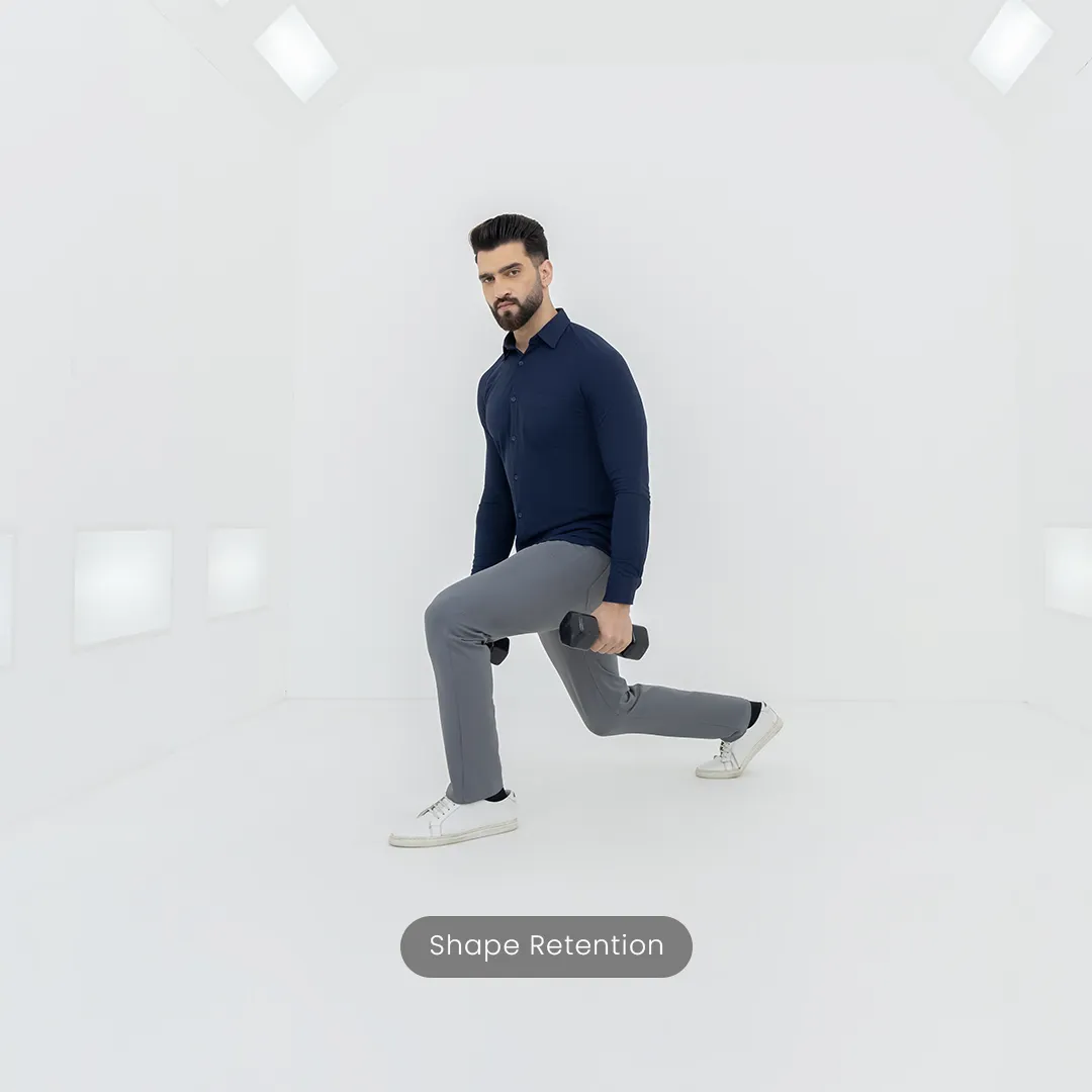 Solid Grey FlexPro 5 Pocket Pants