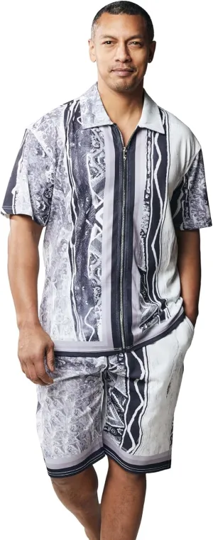 STACY ADAMS MENS FASHION 2 PIECE SHORT SET
