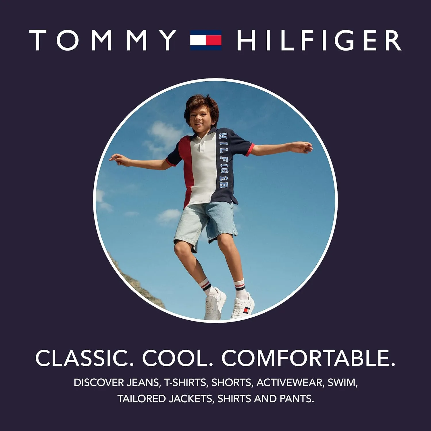 Tommy Hilfiger Boys' Short Sleeve Solid Ivy Polo Shirt