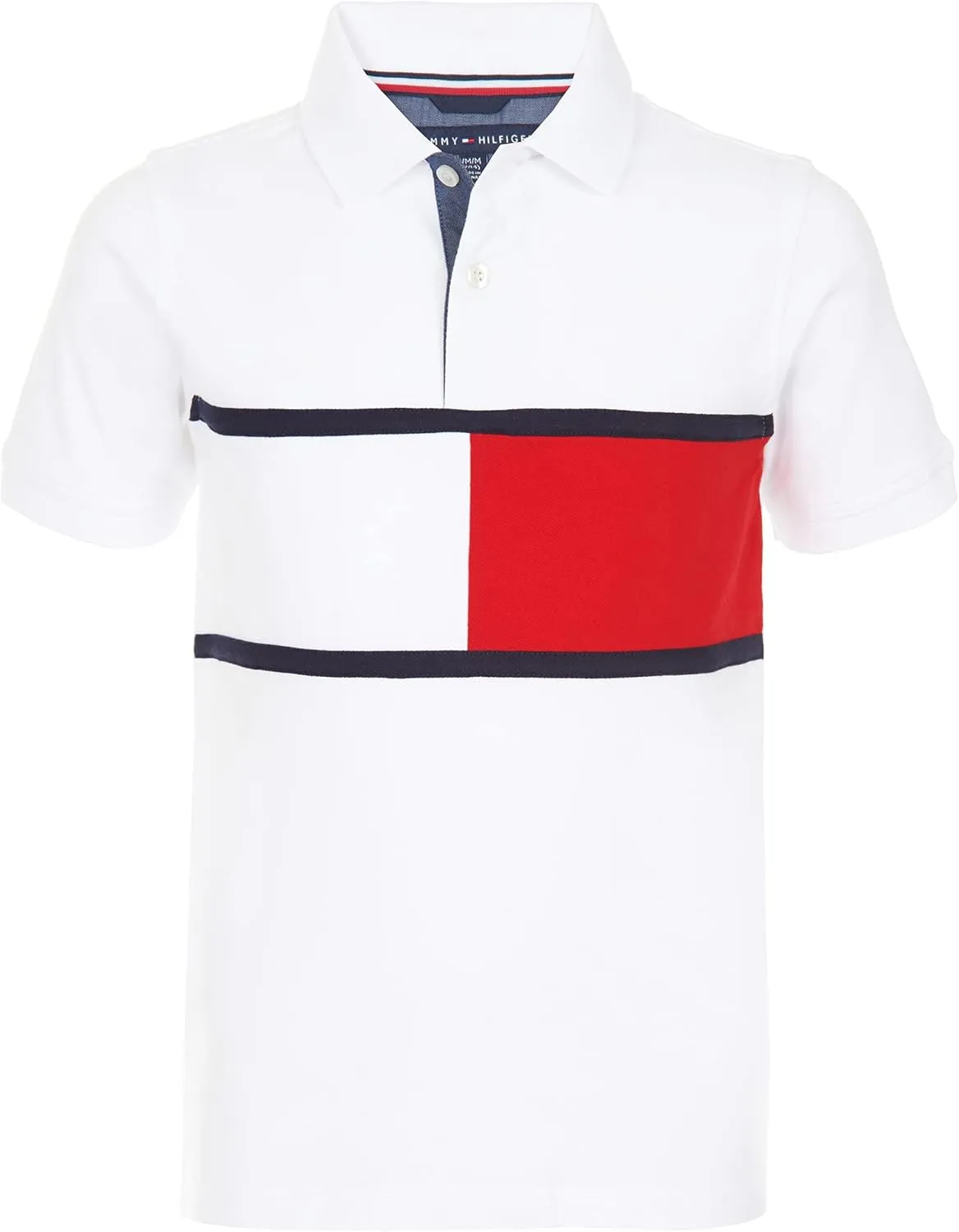 Tommy Hilfiger Boys' Short Sleeve Solid Ivy Polo Shirt