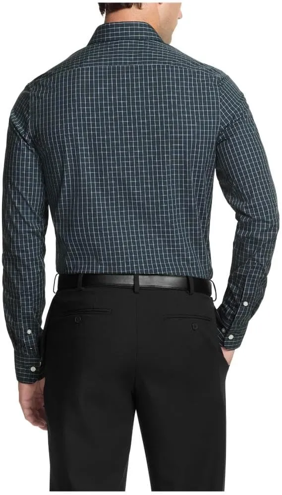 Tommy Hilfiger Men's Dress Shirt Slim Fit Stretch Twill