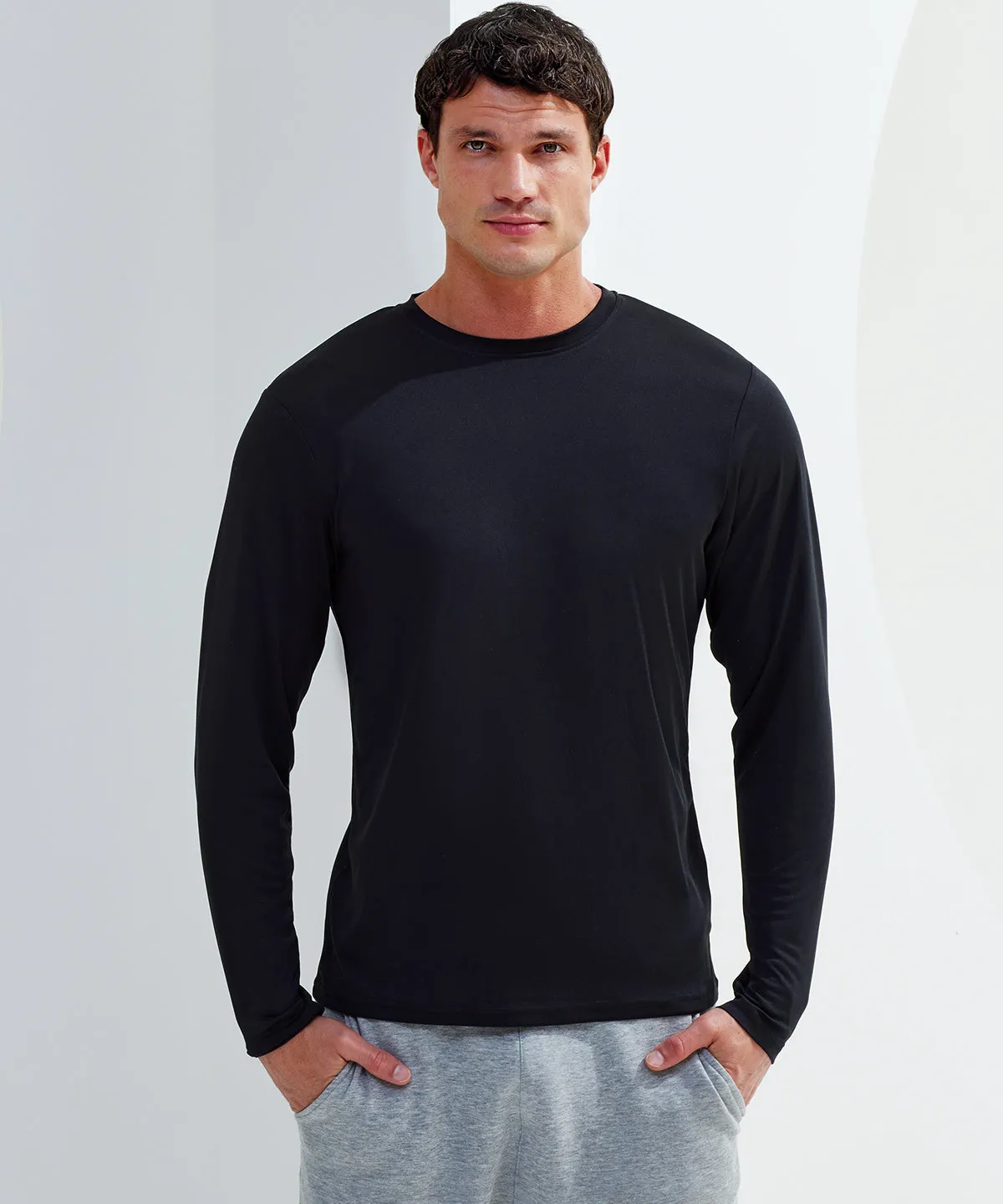 TriDri® long sleeve performance t-shirt | White