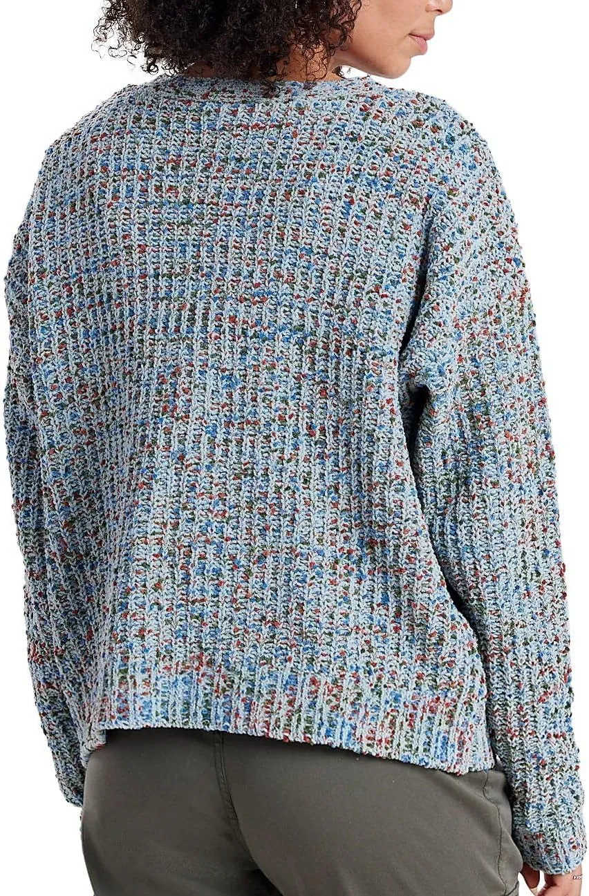 UNIONBAY Women's Confetti Multi Color Yarn Cardigan Sweater