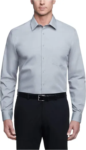 Van Heusen Men's Dress Shirt Regular Fit Poplin Solid