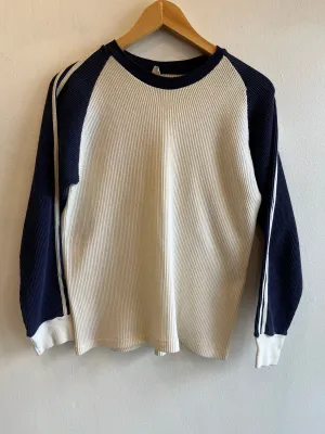Vintage 1970s Two-Tone Thermal Shirt