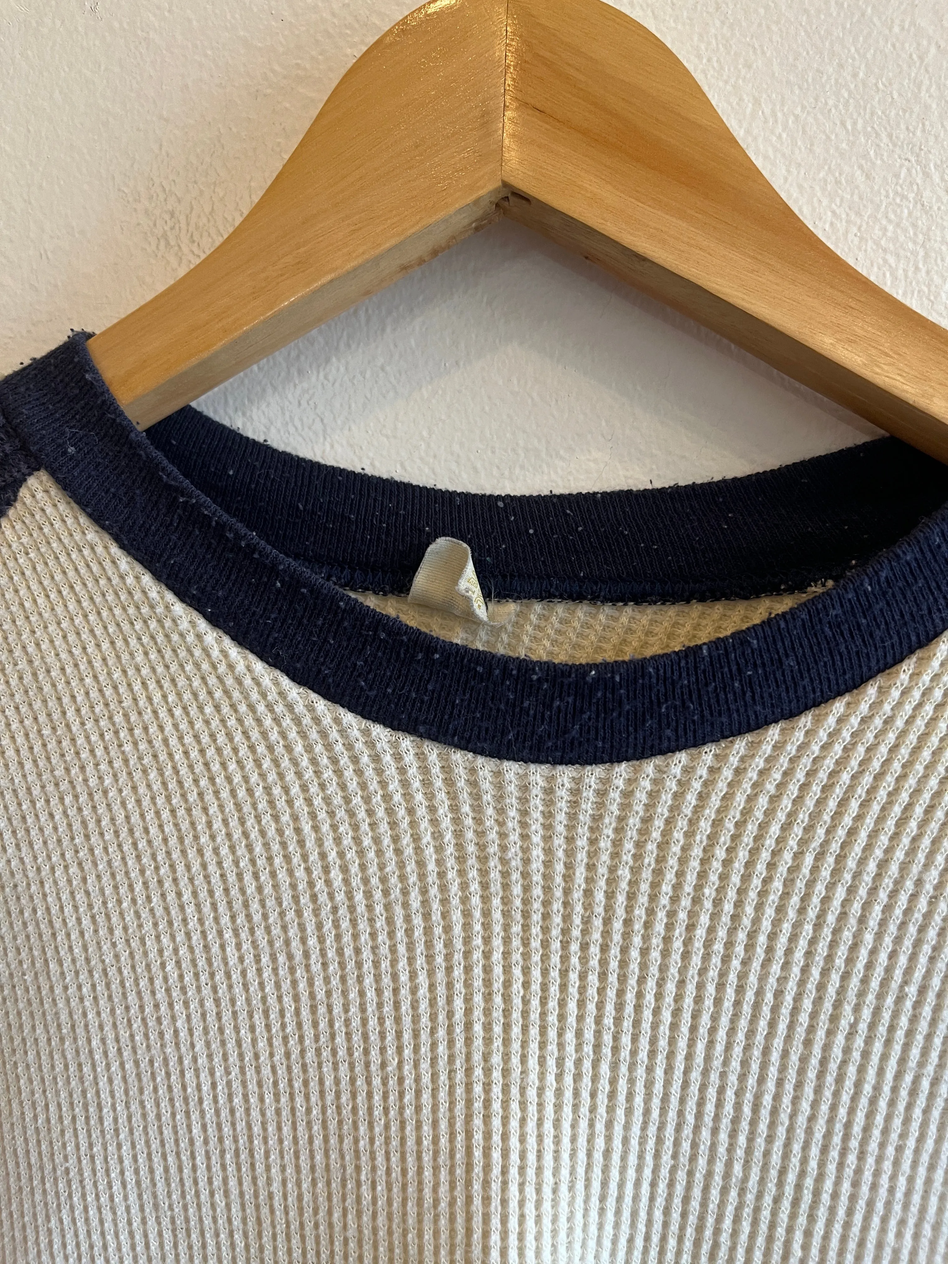 Vintage 1970s Two-Tone Thermal Shirt