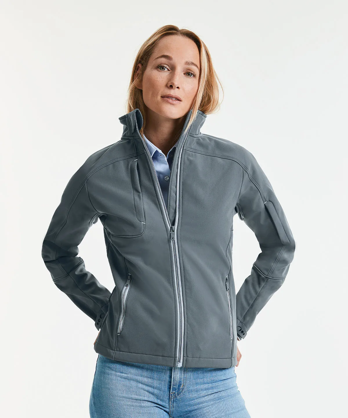 Womens Bionic softshell jacket | Iron Grey
